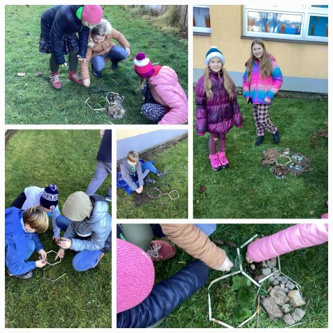 4 as busy as a beaver or bees maths in art